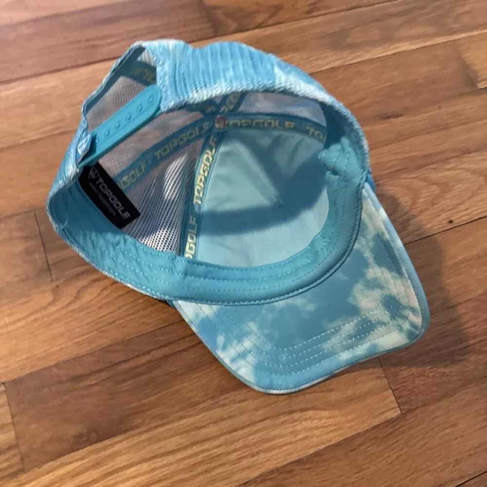 Catch Me At Top Golf Youth One Size Adjustable Mesh Snapback Hat Cap Trucker